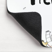 Spielzeugastronaut Rocket Planet Galaxy Alien Mons Mousepad (Ecke)