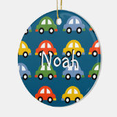 Spielzeugauto-Gewohnheitsverzierung Keramik Ornament (Links)