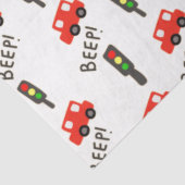 Spielzeugauto Seidenpapier (Ausschnitt)