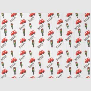 Spielzeugauto Seidenpapier