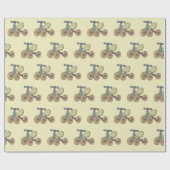 Spielzeugbike Geschenkpapier (Flach)