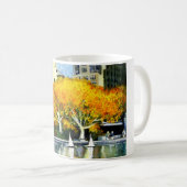 Spielzeugboote in der Park-Tasse Kaffeetasse (VorderseiteRechts)