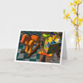 SpielzeugBox Karte (Gelbe Blume)