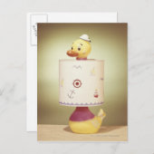 Spielzeugdutenlampe Postkarte (Vorne/Hinten)