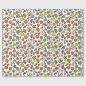 Spielzeuge geschenkpapier (Flach)