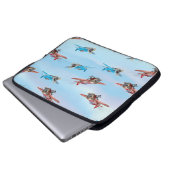Spielzeugflugzeuge Laptopschutzhülle (Vorne Knopf)