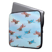 Spielzeugflugzeuge Laptopschutzhülle (Vorderseite Links)