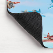 Spielzeugflugzeuge Mousepad (Ecke)
