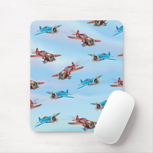 Spielzeugflugzeuge Mousepad (Mit Mouse)