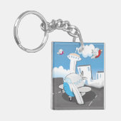 Spielzeugflugzeuge Schlüsselanhänger (Vorderseite links)