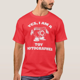 Spielzeugfotografie Miniatur Fotograf Kamera Arti T-Shirt