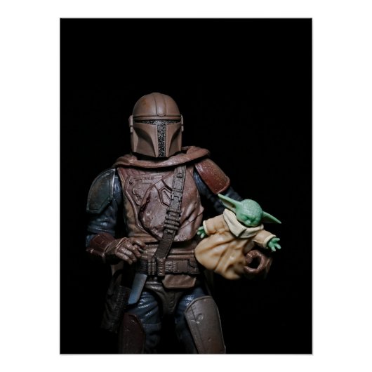 Spielzeugfotografie Weltraumhero Poster (Vorderseite)