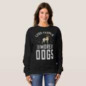 Spielzeugfox Terrier Dog Welpen Eigentümer Sweatshirt (Vorne ganz)