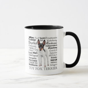 Spielzeugfox-Terrier-Merkmal-Tasse Tasse