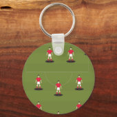 Spielzeugfußballteam Schlüsselanhänger (Vorderseite)