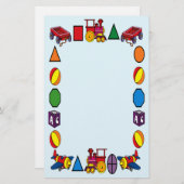 Spielzeuggeschirr Briefpapier (Vorne/Hinten)