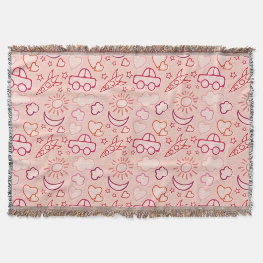 Spielzeughintergrund Decke (Vorderseite)