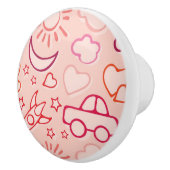 Spielzeughintergrund Keramikknauf (Rechts)