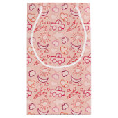 Spielzeughintergrund Kleine Geschenktüte (Rückseite)