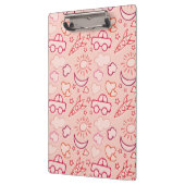 Spielzeughintergrund Klemmbrett (Links)