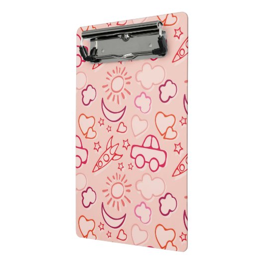 Spielzeughintergrund Mini Klemmbrett (Gewinkelt2)