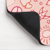 Spielzeughintergrund Mousepad (Ecke)