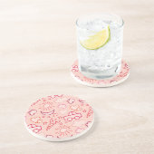 Spielzeughintergrund Sandstein Untersetzer (Seite)