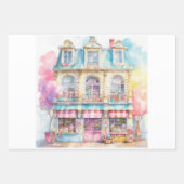 Spielzeugladen in Paris Geschenkpapier Set (Vorderseite)