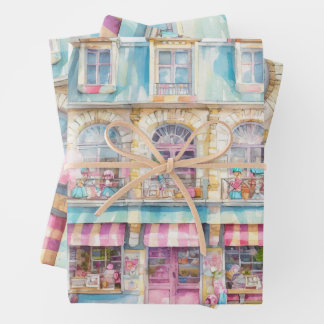 Spielzeugladen in Paris Geschenkpapier Set
