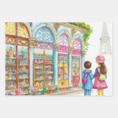Spielzeugladen in Paris Geschenkpapier Set (Vorderseite 3)