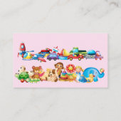 Spielzeugladen Visitenkarte (Rückseite)