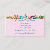 Spielzeugladen Visitenkarte (Vorderseite)