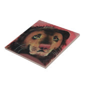 Spielzeuglionenkopf Fliese (Seite)