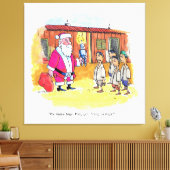 Spielzeugmacher drucken leinwanddruck (Insitu (Wohnzimmer))