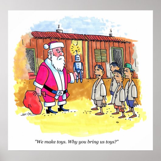 Spielzeugmacher mattieren Plakat (Vorne)