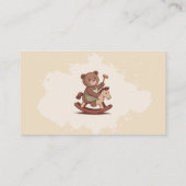 Spielzeugmacher Visitenkarte (Rückseite)