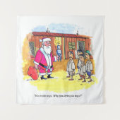 Spielzeugmacher Wandteppich (Vorderseite)