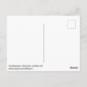 Spielzeugmuseum, Fitzrovia London Vereinigtes Köni Postkarte (Rückseite)