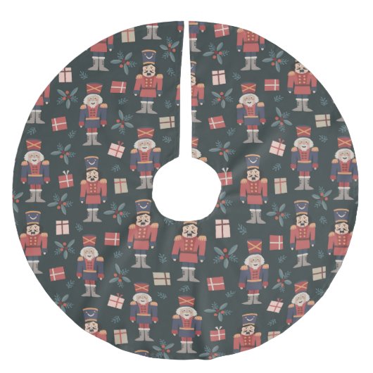 Spielzeugnährungsmittel Polyester Weihnachtsbaumdecke (Vorderseite)