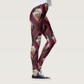 Spielzeugpudel-Welpenkunst-Leggings Leggings (Rechts)