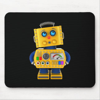Spielzeugroboter mit unscheinbarer Ausstrahlung Mousepad
