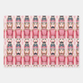 Spielzeugsoldat-Design auf festlicher Verpackung Geschenkpapier Set (Vorderseite 3)