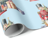 Spielzeugsoldier-Muster Geschenkpapier (Rolleneckpunkt)