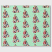 Spielzeugsoldier-Muster Geschenkpapier (Flach)