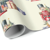 Spielzeugsoldier-Muster Geschenkpapier (Rolleneckpunkt)