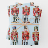 Spielzeugsoldier-Muster Geschenkpapier Set (Beispiel)