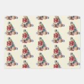 Spielzeugsoldier-Muster Geschenkpapier Set (Vorderseite)