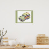 SpielzeugSurfwagen Poster (Küche)
