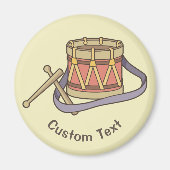 Spielzeugtrommel Magnet (Vorne)