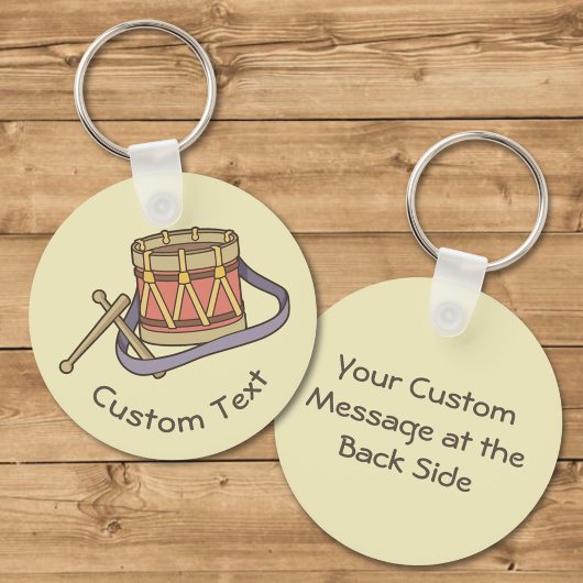 Spielzeugtrommel Schlüsselanhänger